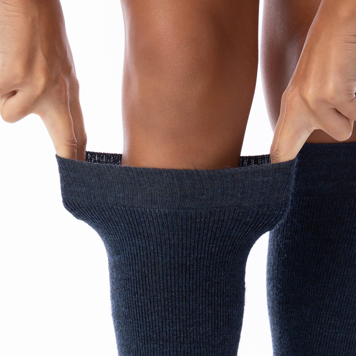 WEDZE Calze Da Sci E Da Snowboard In Lana Per Adulti, 900 WOOL Nero - Foto 2