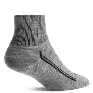 Wide Ankle Socks Merino Wool No Elastic