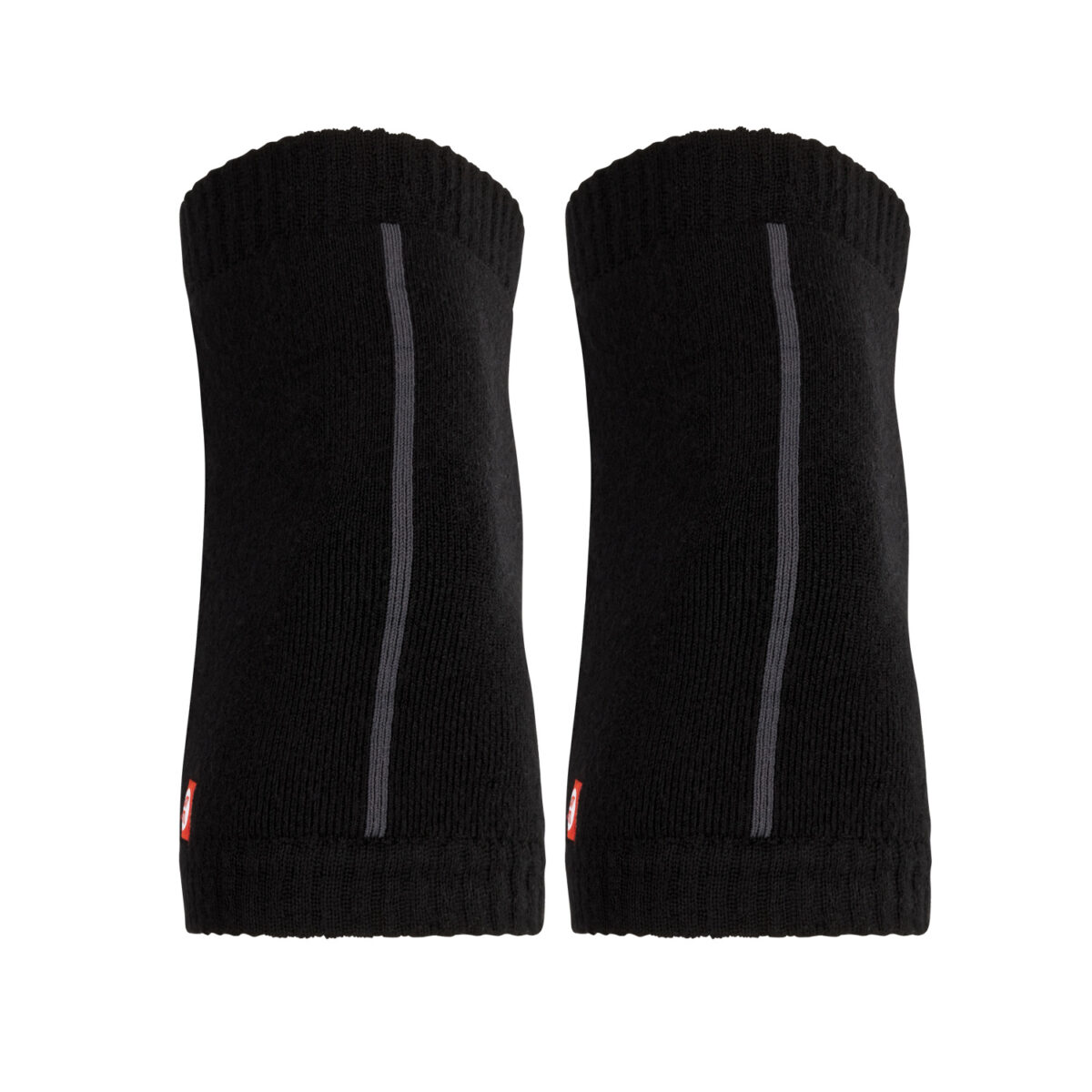 Ginocchiere Termiche In Lana Di Cashmere - Spesse, Elastiche, Antiscivolo, Per Inverno, Sport E Vita Quotidiana, Colore Nero