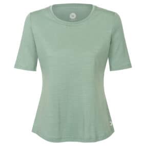 Relaxed Merino Womens 1/2 Sleeve T-Shirt - Laura - Wundersocks